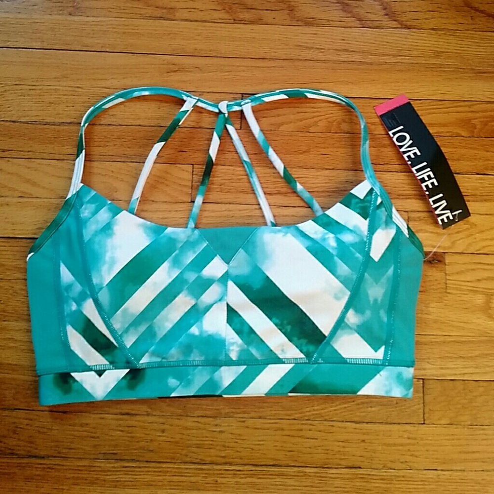 Strappy Back Sports Bra